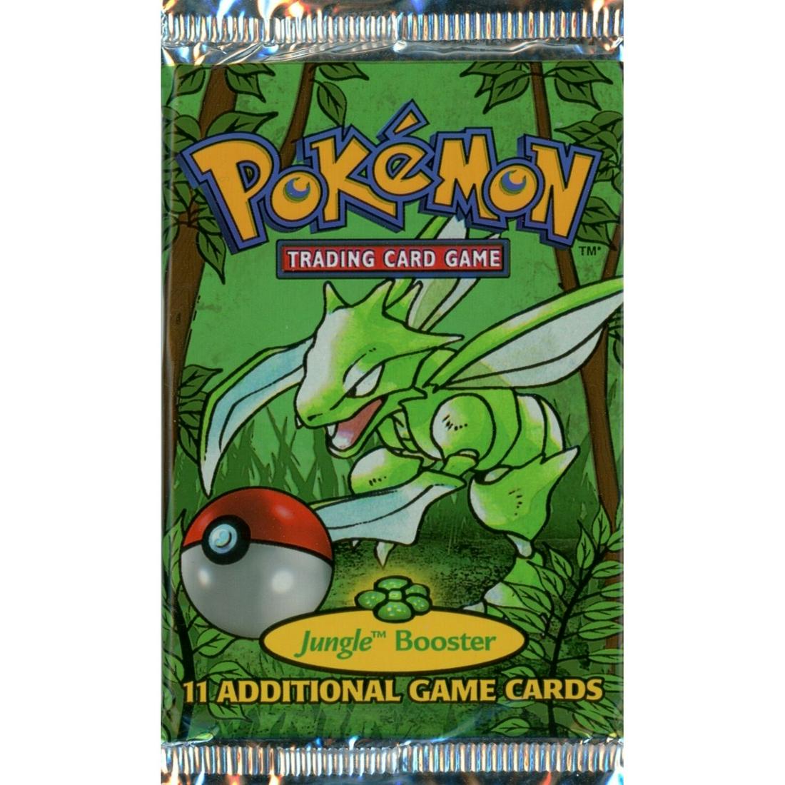 1999 Pokemon Jungle Unlimited Booster Pack FACTORY: 1999 Pokemon Jungle Unlimited Booster Pack FACTORY SEALED