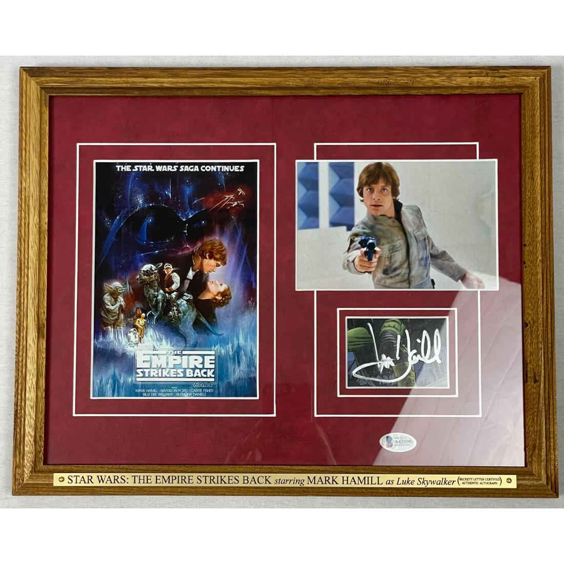 Mark Hamill Signed (BAS BECKETT LETTER) "STAR WARS: THE (1 of 1)