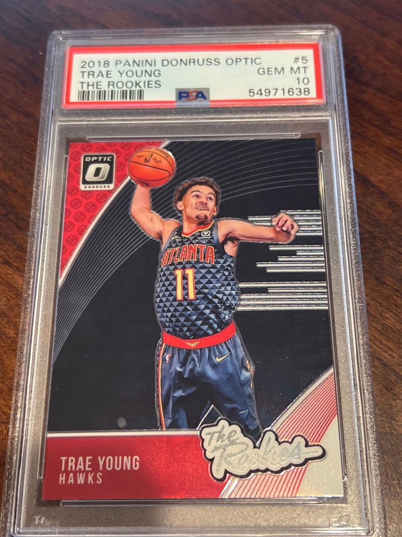2018 Trae Young Optic The Rookies PSA 10 (1 of 2)
