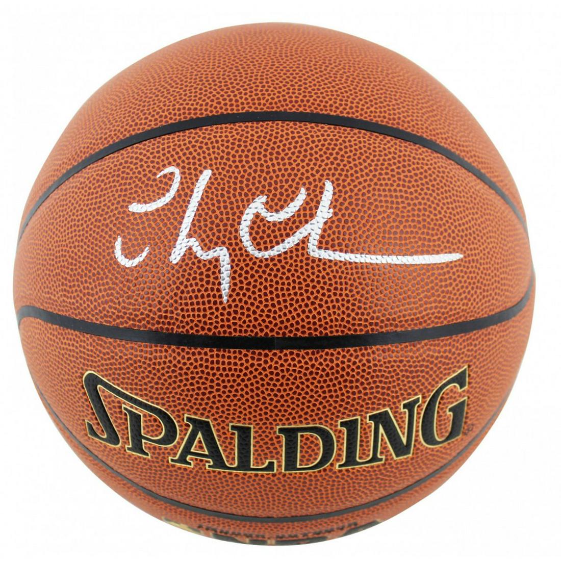 Chevy Chase Signed NBA Basketball (PSA COA) (1 of 1)