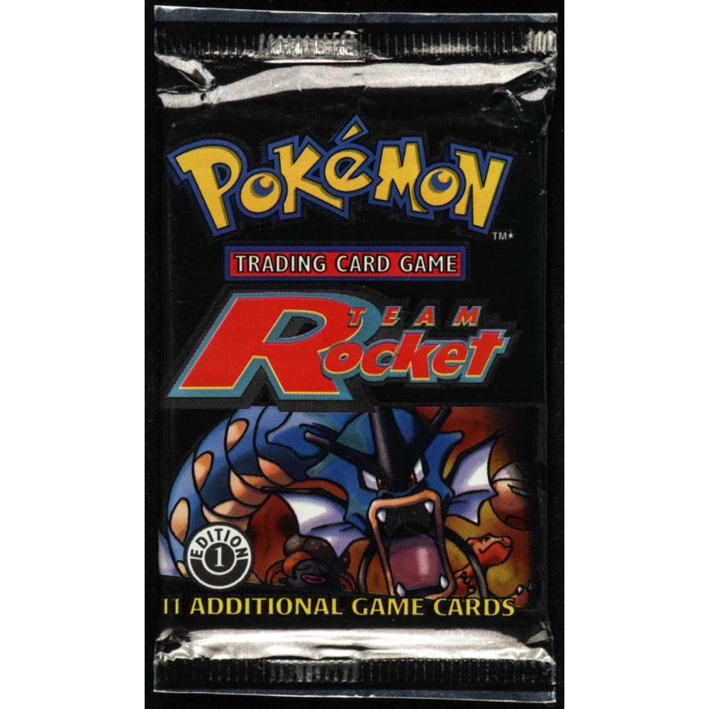 Pokemon 1st Edition Base Set Team Rocket Booster Pack with (11) Cards: Pokemon 1st Edition Base Set Team Rocket Booster Pack with (11) Cards