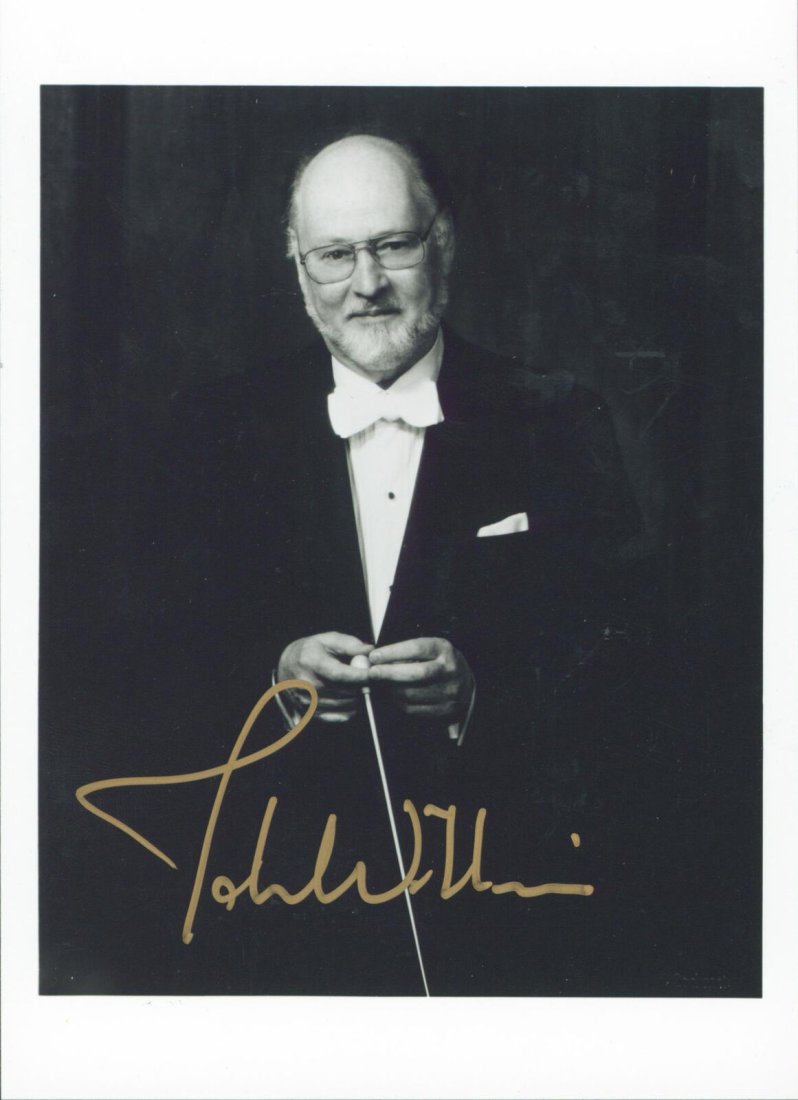 Star Wars John Williams Signed 5x7 Black & White Photo (BAS LOA): Star Wars John Williams Signed 5x7 Black & White Photo (BAS LOA)