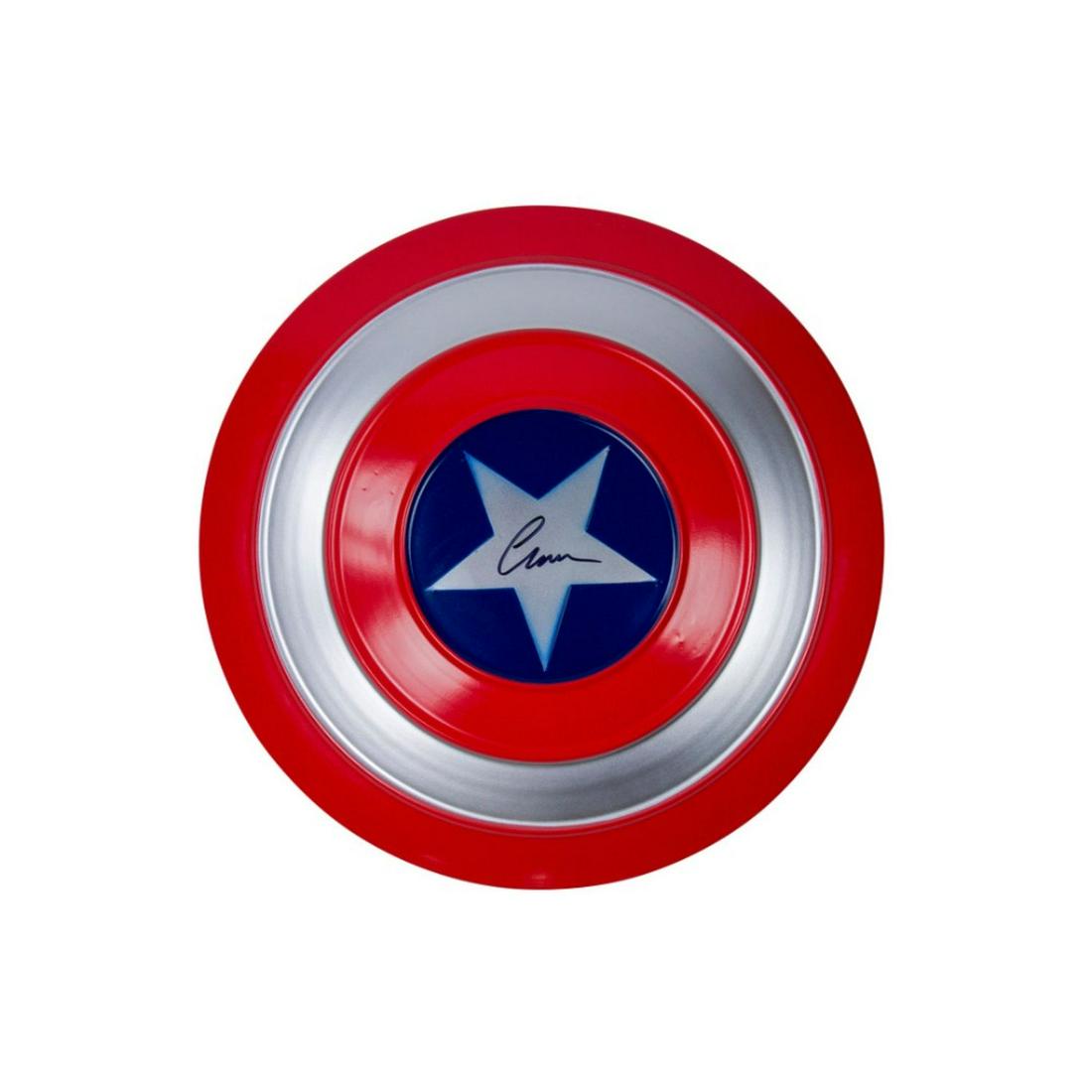 Chris Evans Signed Captain America Shield Beckett Authenticated (1 of 1)