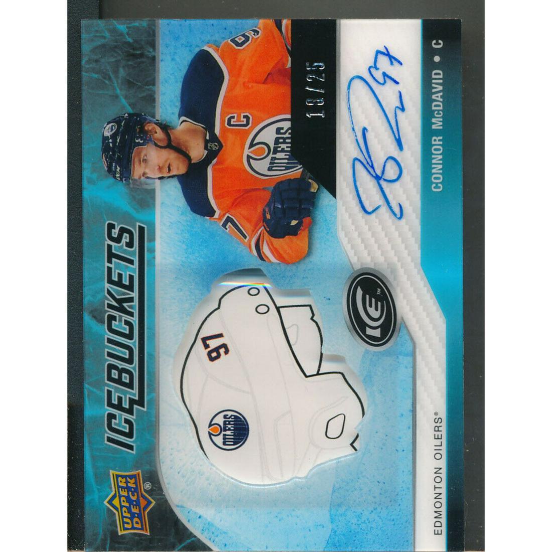 2019 Upper Deck #CM Connor McDavid Auto /25 (1 of 2)