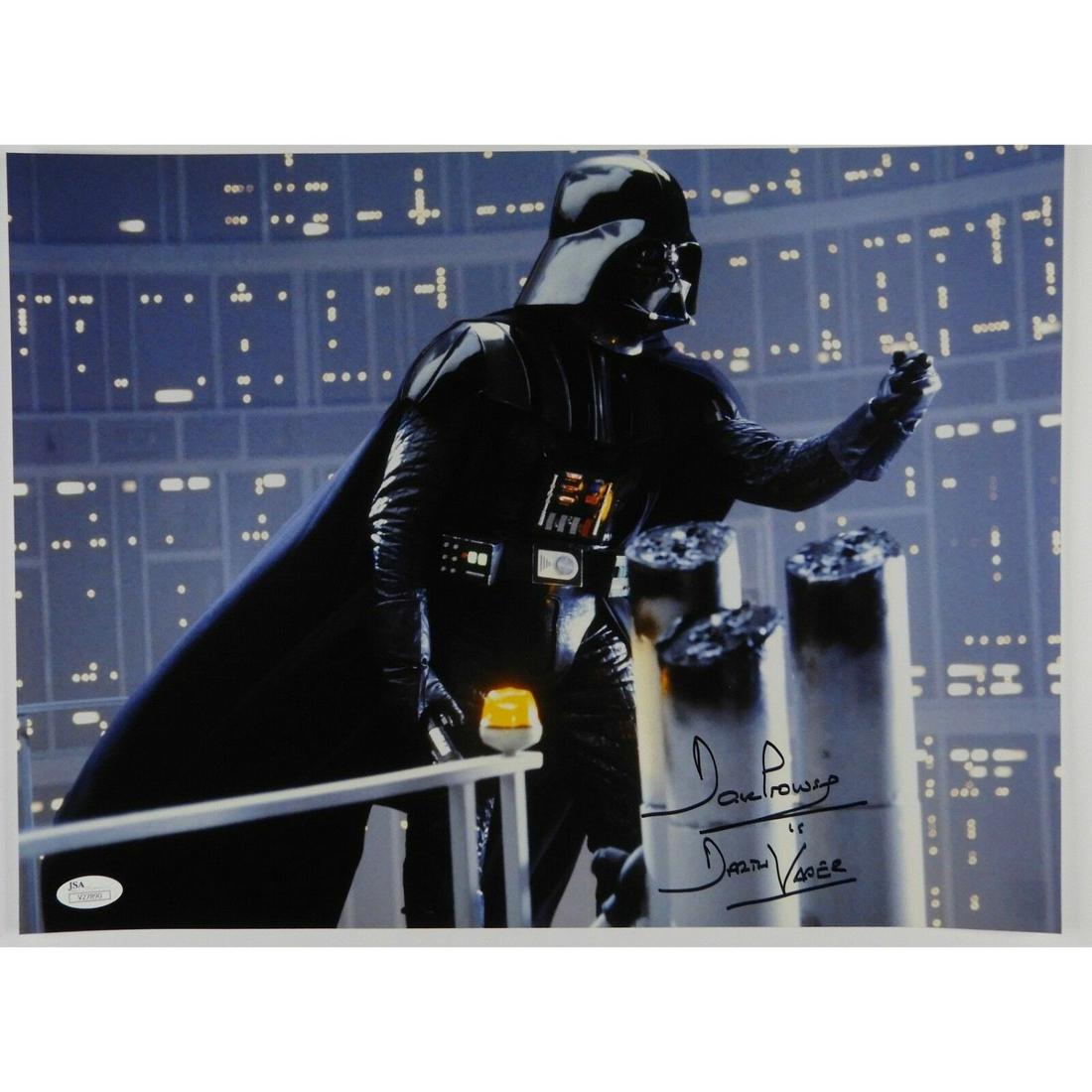 Star Wars David Prowse Darth Vader Star Wars Signed 12 x 16 (JSA COA) (1 of 2)