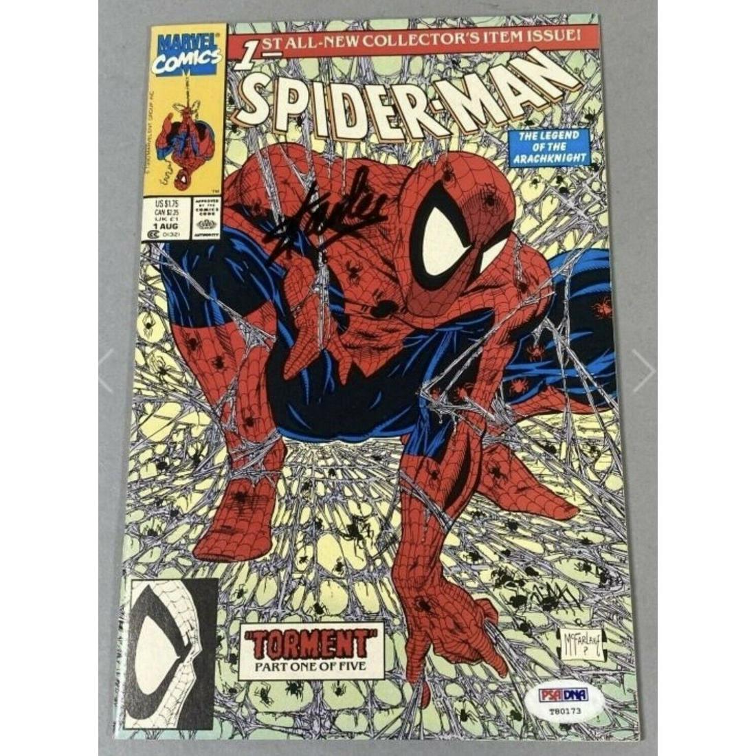 Spider-Man #1 Torment Stan Lee Signed (PSA COA) DNA (1 of 2)