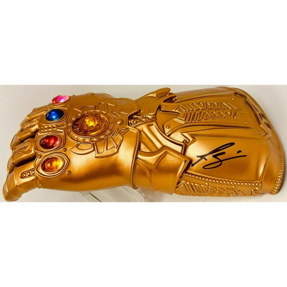 Josh Brolin Thanos Signed Infinity Gauntlet Lights Up (BAS WIT) (1 of 3)