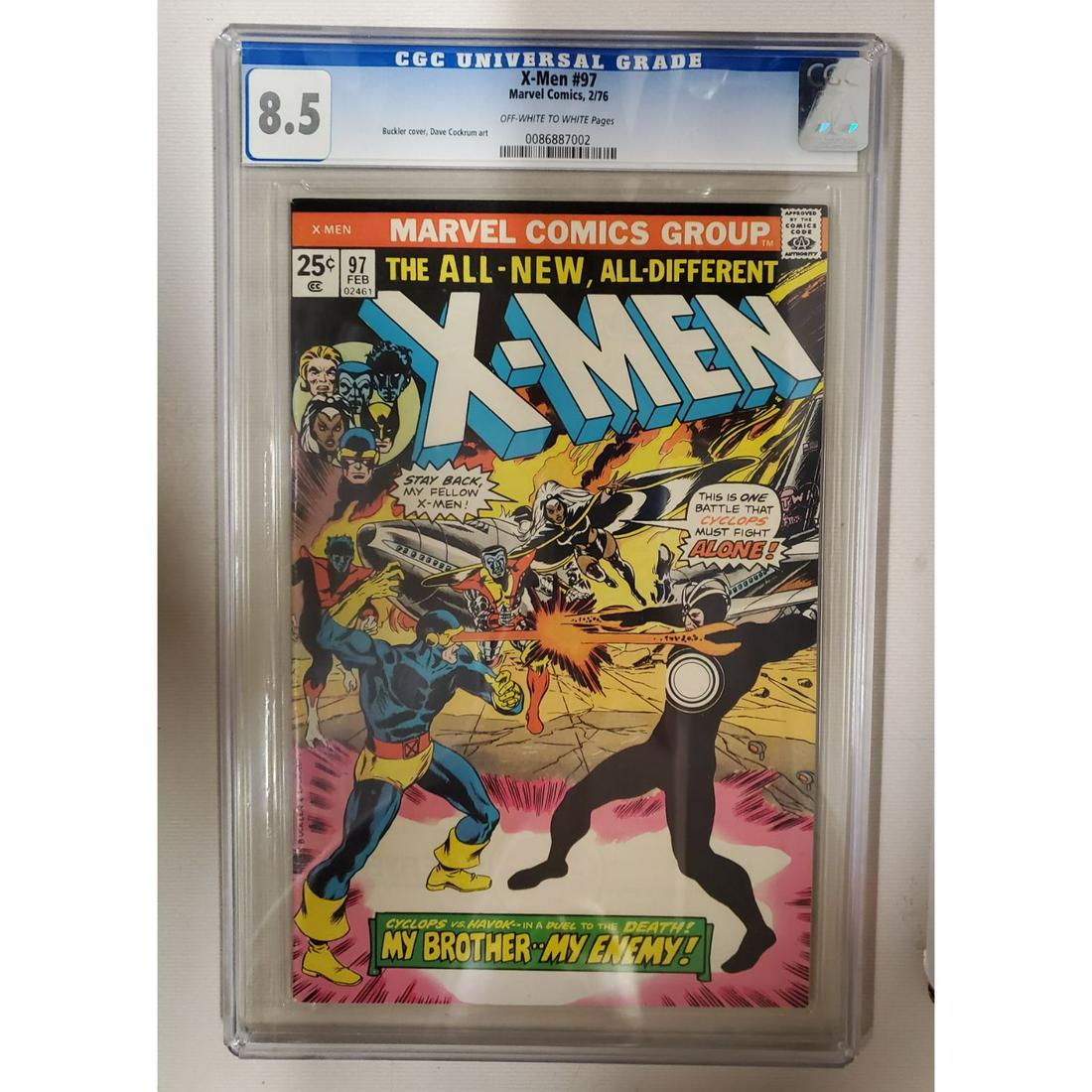 X-MEN #97 CGC 8.5 (WTOWP) (1 of 1)