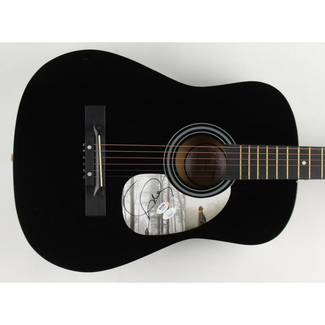Taylor Swift Signed 38" Acoustic Guitar (JSA COA & PSA COA) (1 of 2)