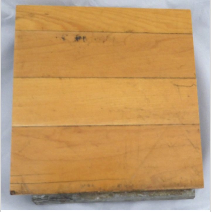 Chicago Bulls Game Used 6x6 Blonde Hardwood Floor Piece Michael Jordan (1 of 2)