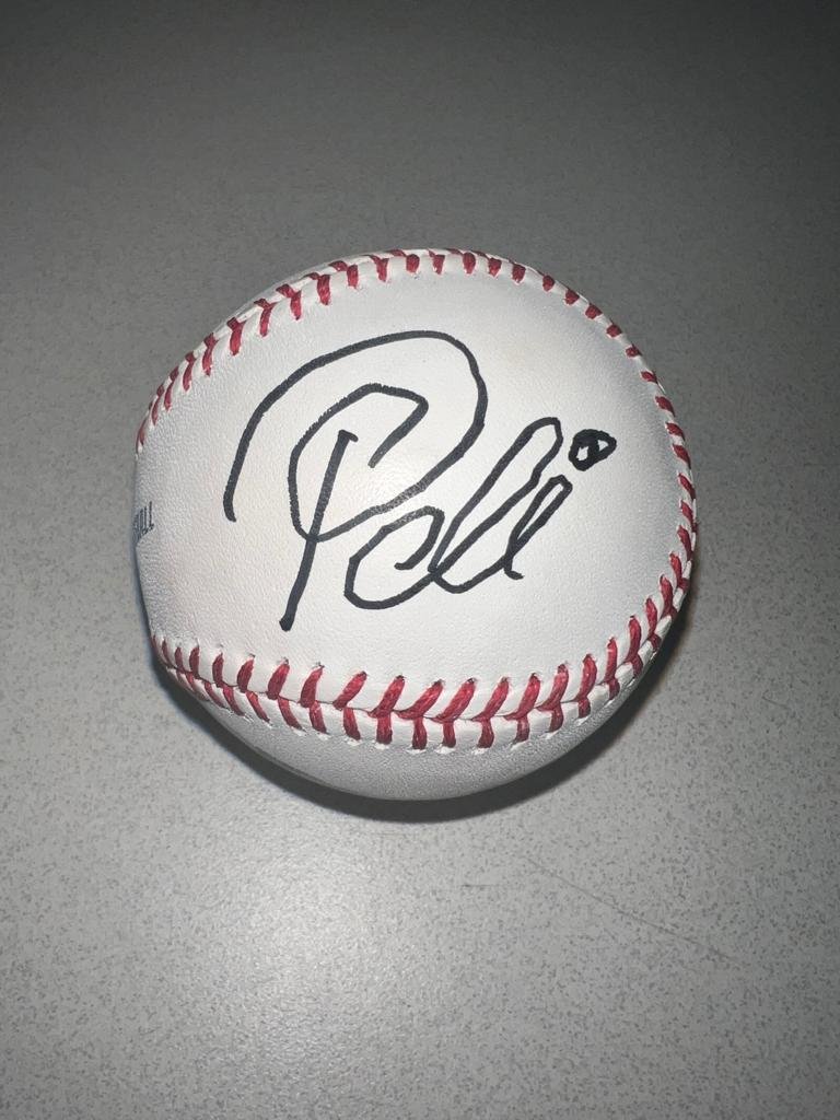 PELE SIGNED BASEBALL RARE (BAS COA) (1 of 1)