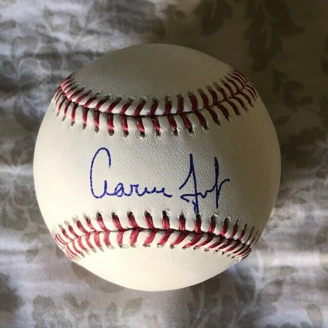 Aaron Judge Signed Baseball New York Yankees (MLB COA) (1 of 2)