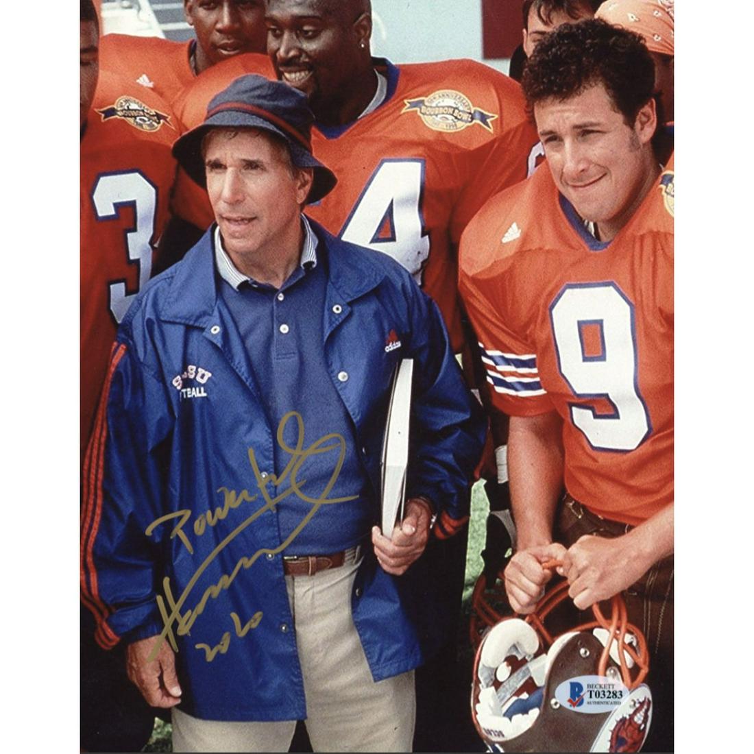 Henry Winkler Signed "The Water Boy" 8x10 Photo Inscribed "Powerful 2020" (Beckett COA) (1 of 1)