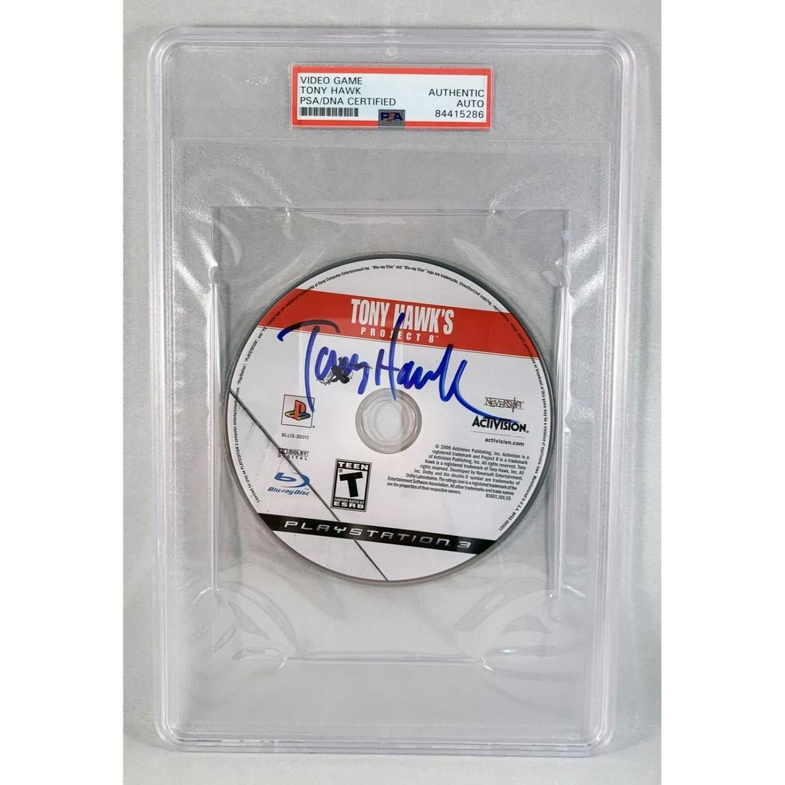 Tony Hawk Signed Playstation Game PSA SLABBED (1 of 1)