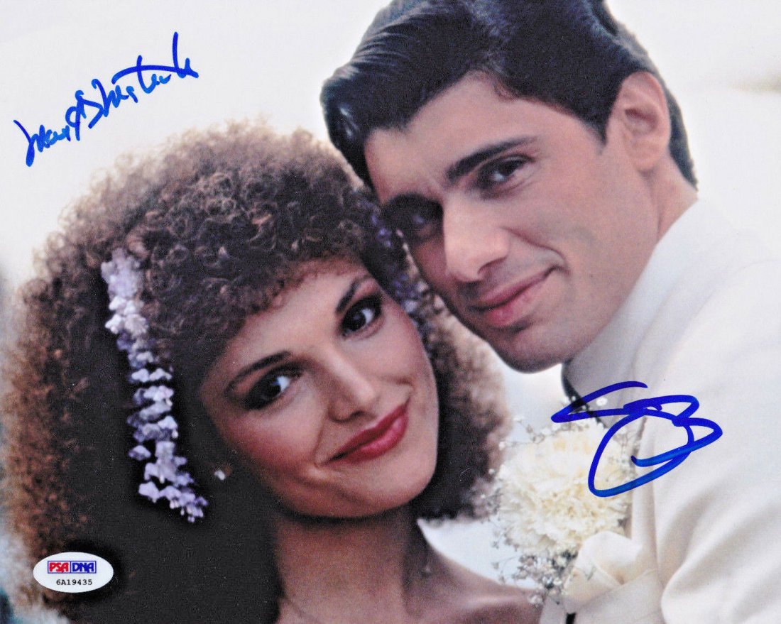 Steven Bauer & Mary Mastrantonio - Scarface Signed 8X10 Photo PSA/DNA (1 of 1)