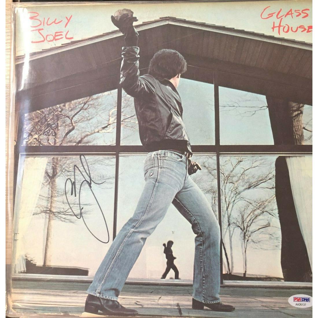 BILLY JOEL Signed "GLASS HOUSES "Album  (PSA COA) (1 of 1)