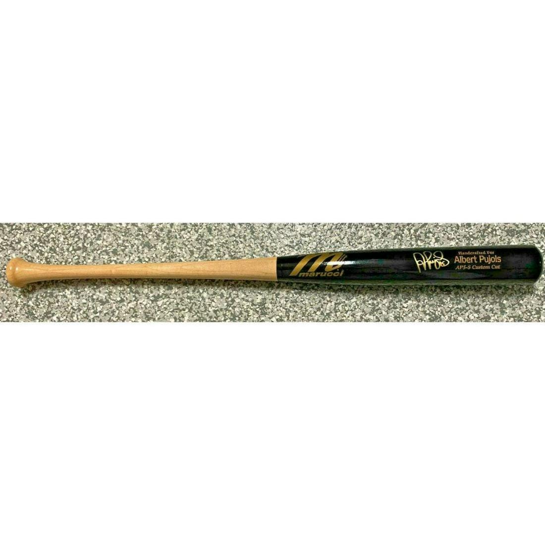 Angels Albert Pujols Signed Marucci Game Model Bat: Angels Albert Pujols Signed Marucci Game Model Bat