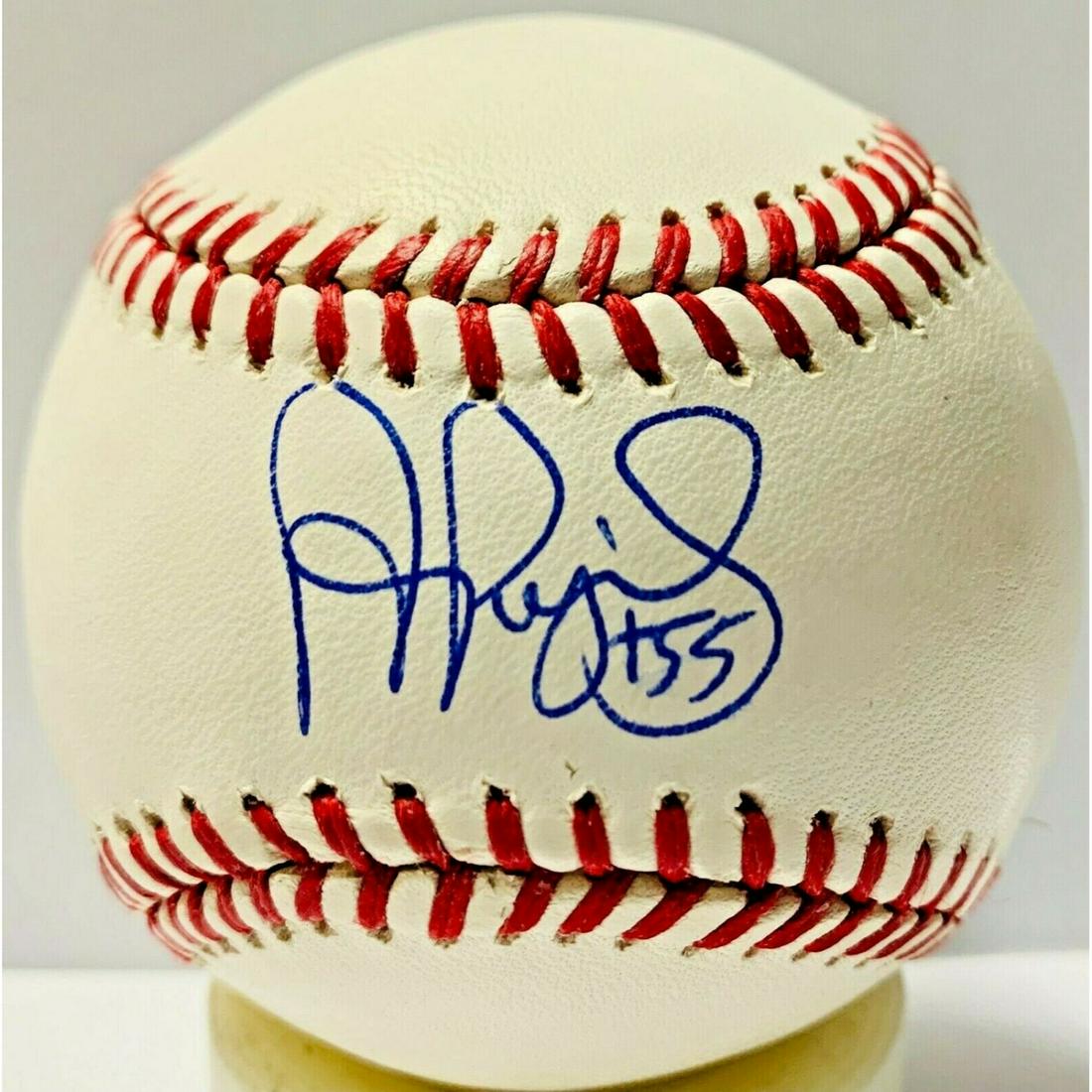 Los Angeles Dodgers Albert Pujols Signed #55 Baseball (BAS COA) (1 of 2)