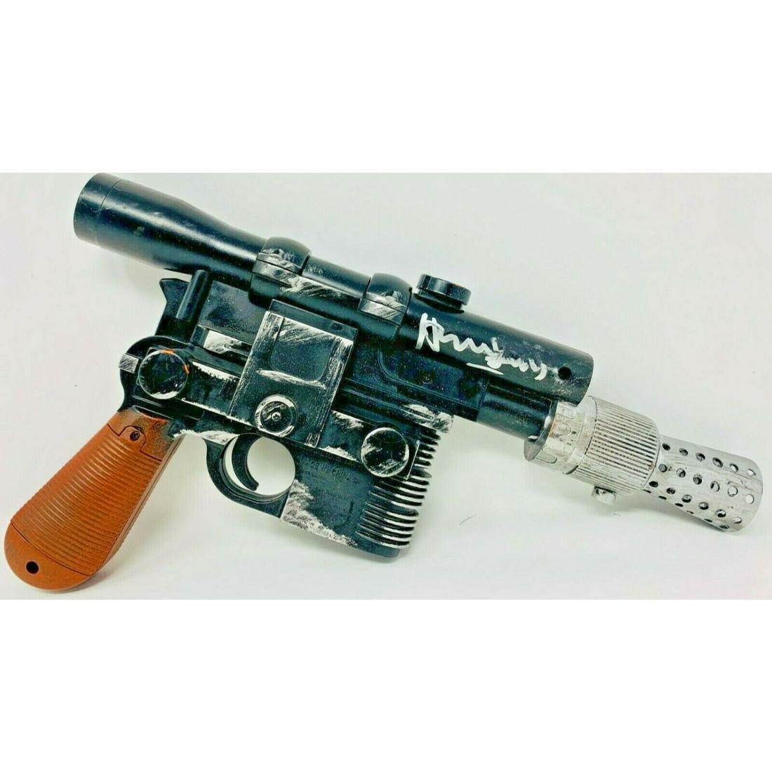 Harrison Ford Star Wars Signed Blaster Han Solo (BAS COA): Harrison Ford Star Wars Signed Blaster Han Solo (BAS COA)