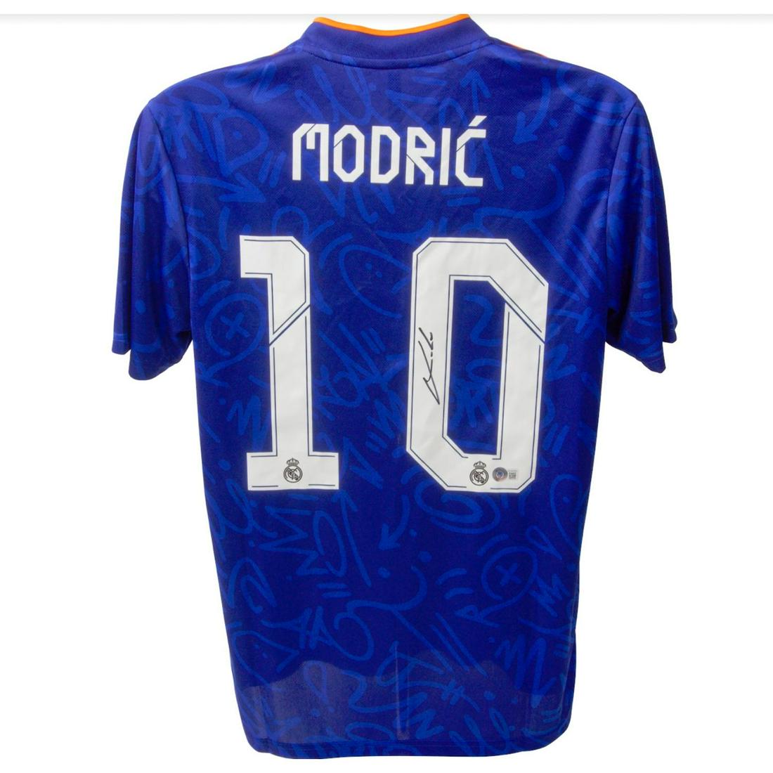 Luka Modric Signed Real Madrid Jersey (BAS COA): Luka Modric Signed Real Madrid Jersey (BAS COA)