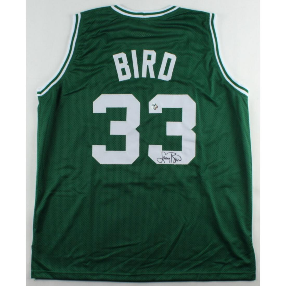Larry Bird Signed Jersey (Bird Hologram) (See Description) (1 of 1)