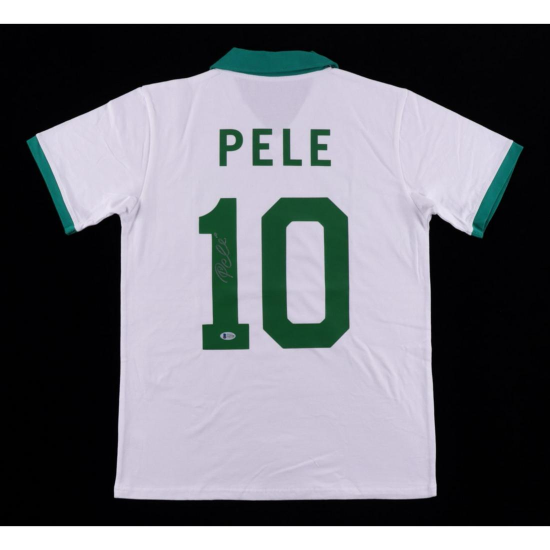 Pele Signed Jersey (Beckett COA) (1 of 2)