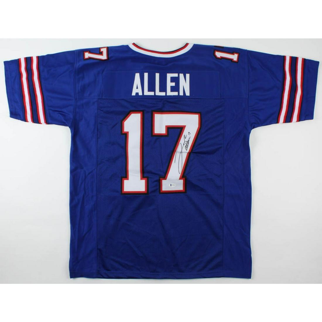 Josh Allen Signed Jersey (Beckett Hologram) (1 of 1)
