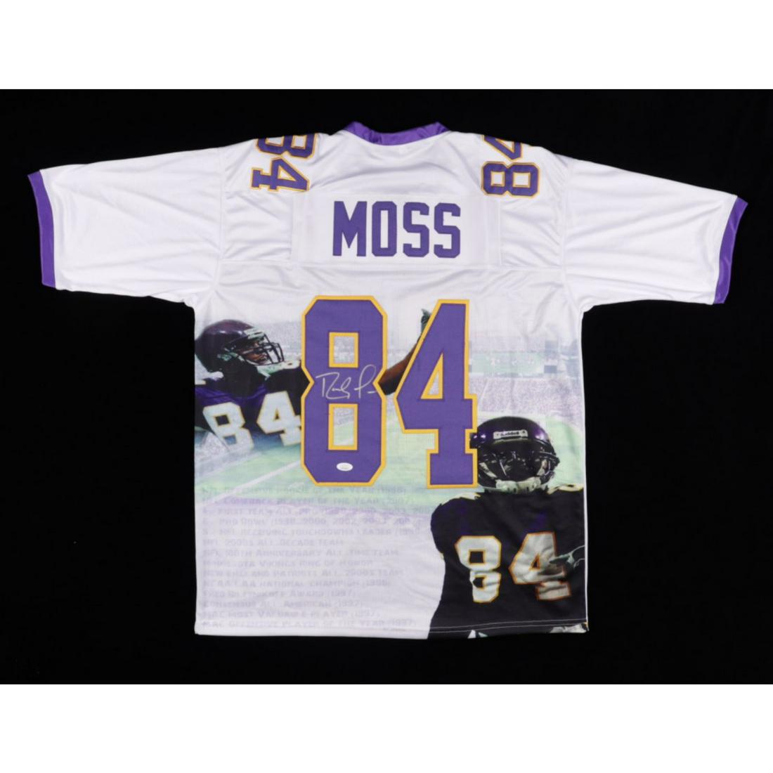Randy Moss Signed Jersey (JSA COA) (1 of 1)