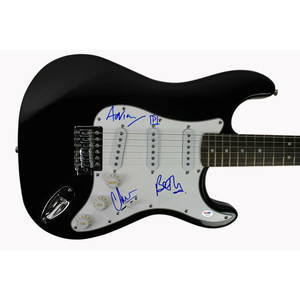 Portishead (Beth Gibbons, Adrian Utley & Geoff Barrow) Signed Guitar (PSA LOA)