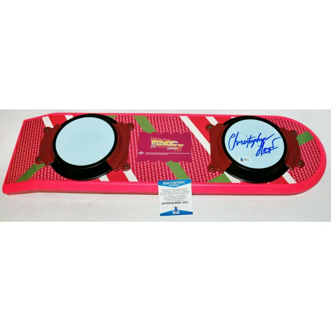 Christopher Lloyd Back To The Future 2 Signed Hover-board Beckett Authentic (1 of 1)