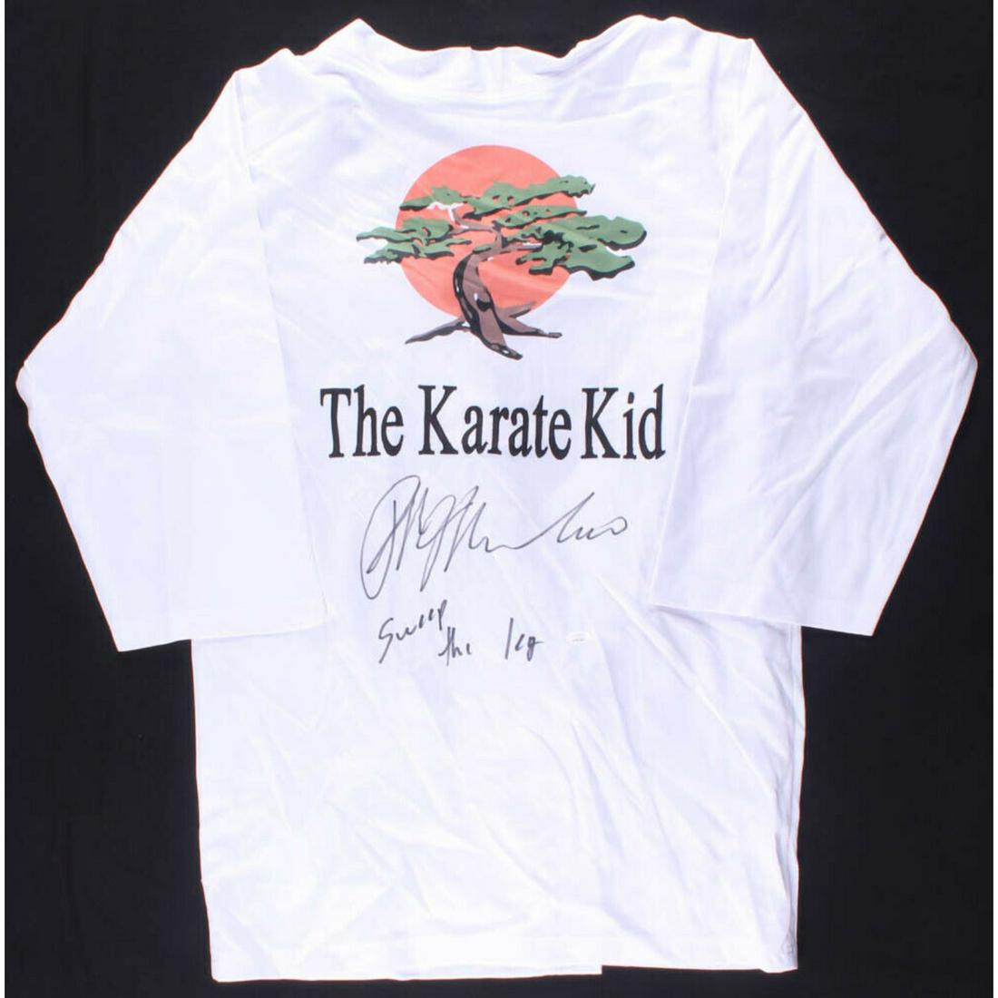 Karate Kid 'Ralph Macchio' GI Signed and Inscribed "sweep the leg" (JSA COA) (1 of 1)