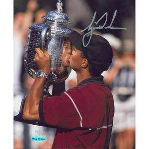 Tiger Woods Signed 8x10 1999 PGA Championship Photo LE #/100 (UDA COA)