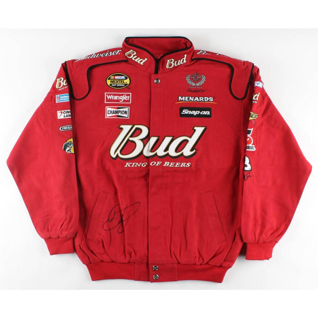 Dale Earnhardt Jr. Signed Budweiser Chase Authentic Driver's Suit / Jacket (Dale Jr. Hologram & COA) (1 of 1)