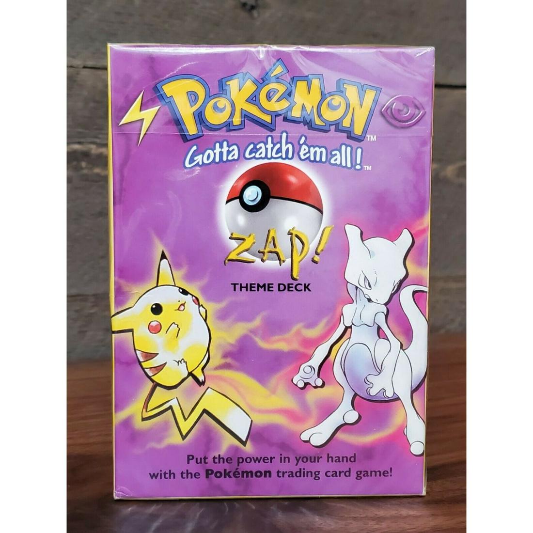 1999 Pokemon Zap Theme Deck FACTORY SEALED (1 of 1)