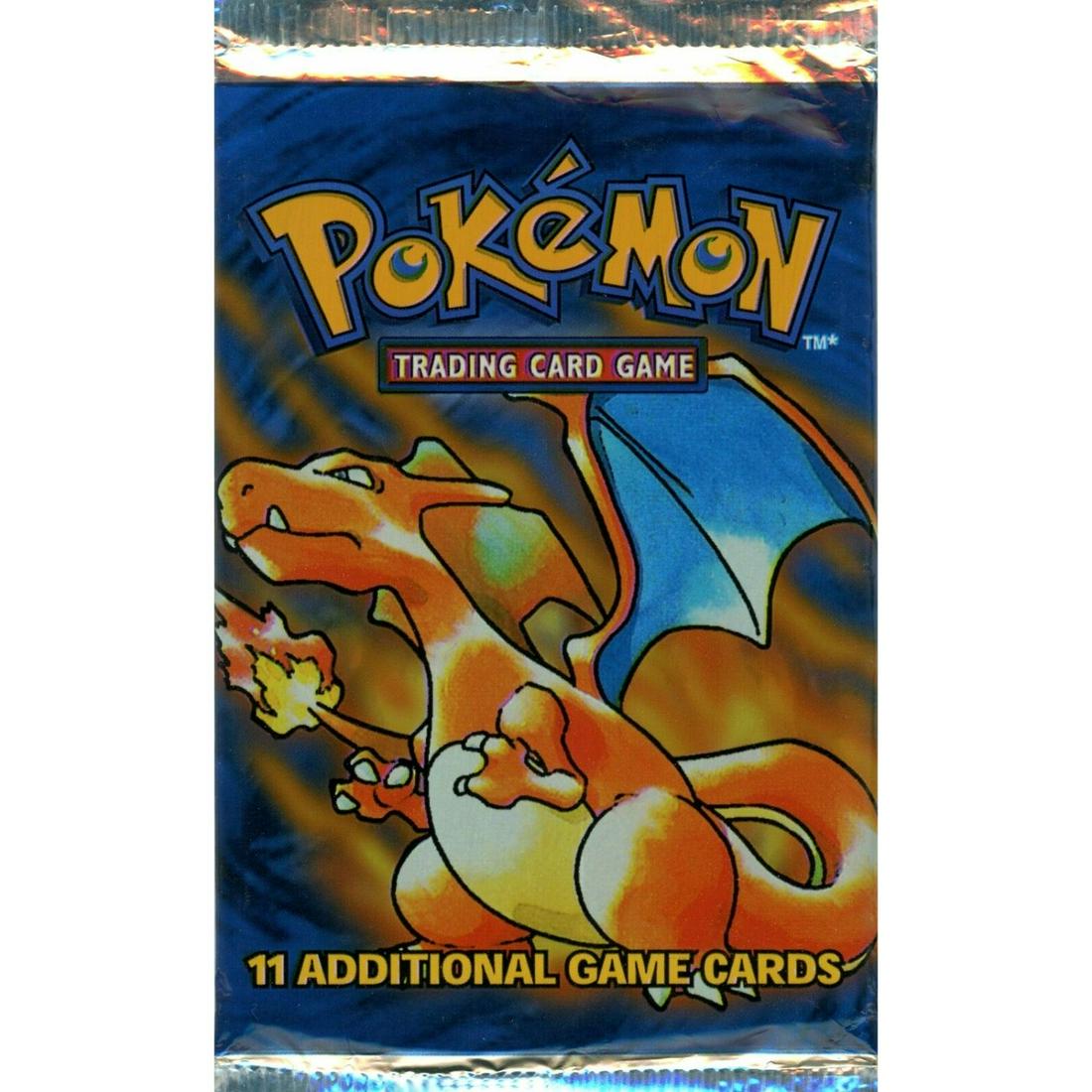1999 Pokemon Base Set Unlimited Booster Pack: 1999 Pokemon Base Set Unlimited Booster Pack