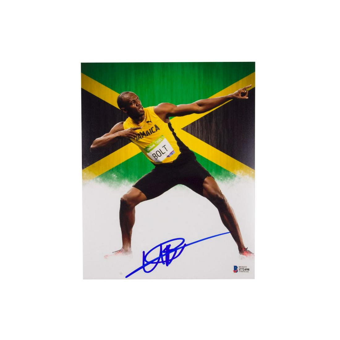 USAIN BOLT FAMOUS POSE 8 x 10: USAIN BOLT FAMOUS POSE 8 x 10