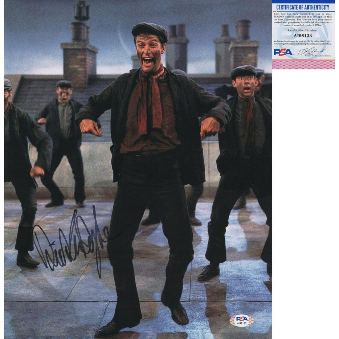 Dick Van Dyke Signed 11x14 Photo Mary Poppins PSA/DNA COA (1 of 1)