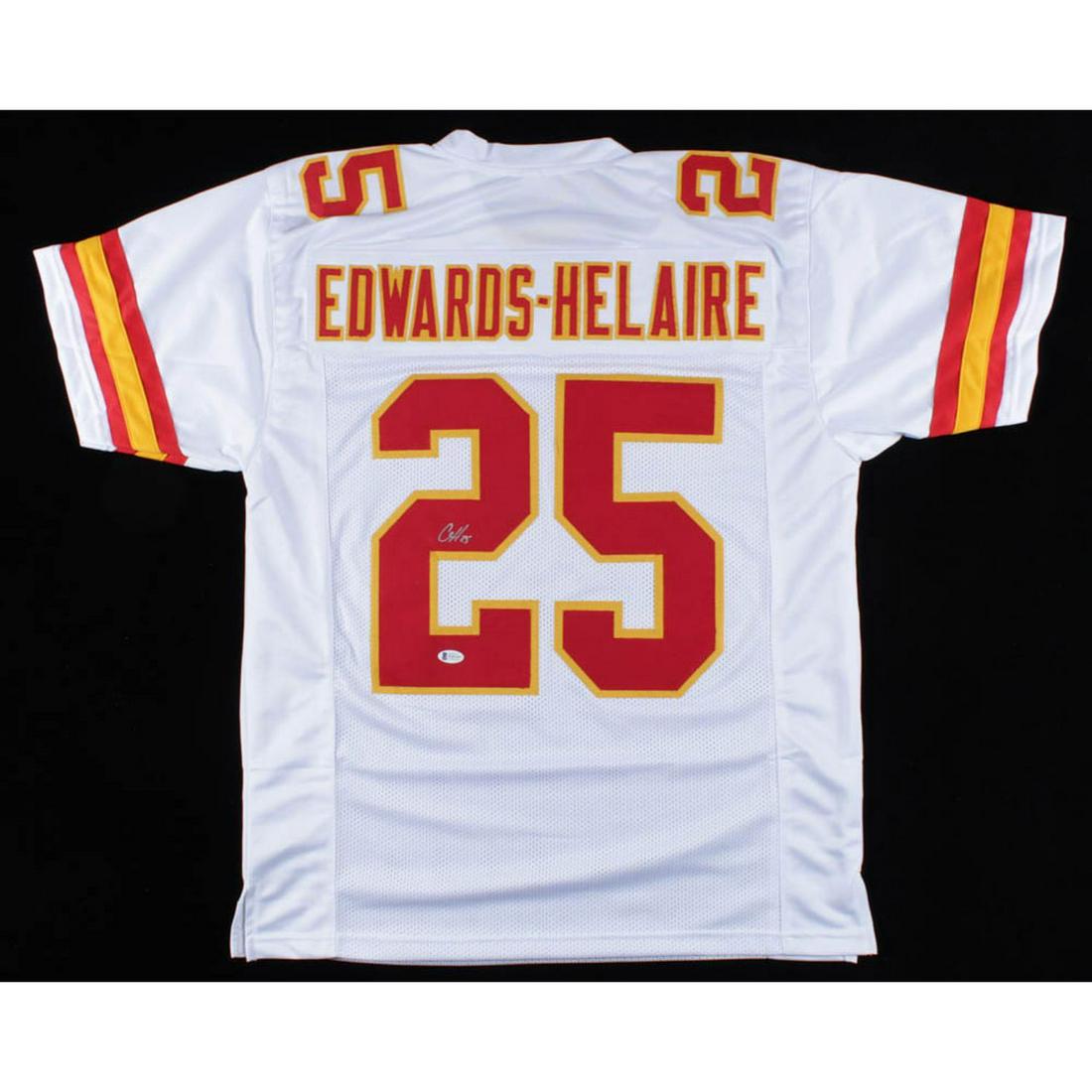 Clyde Edwards-Helaire Signed Jersey (Beckett Hologram) (1 of 1)