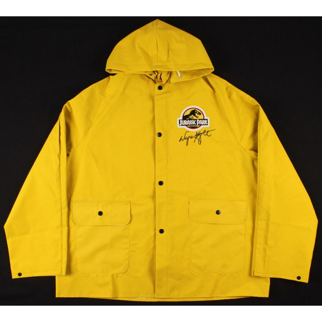 Wayne Knight Signed "Jurassic Park" Raincoat - Movie Prop Replica (PA COA) (1 of 1)