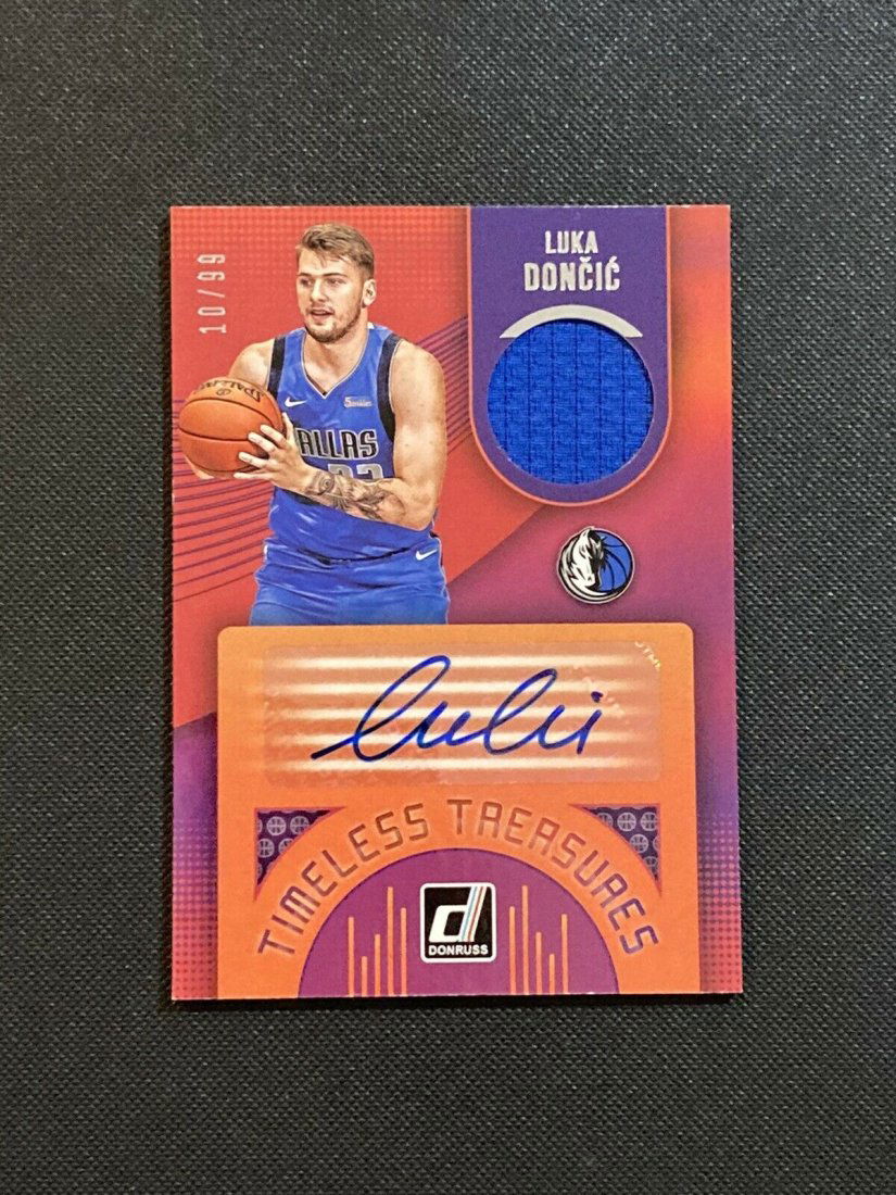 2018-19 Panini Select Luka Doncic #DS-LDC Rookie Draft Selections Jersey Patch /99 (1 of 2)