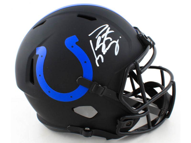 Peyton Manning Signed Colts Full-Size Eclipse Alternate Speed Helmet (Fanatics Hologram) (1 of 1)