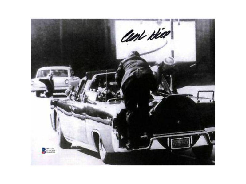 Clint Hill JFK Assassination Secret Service Agent Signed 8x10 Photo BAS (1 of 1)