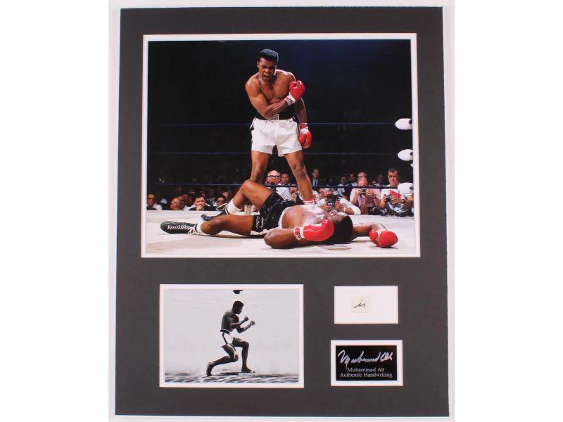Muhammad Ali 16x20 Custom Matted Cut Display with (1) (1 of 2)