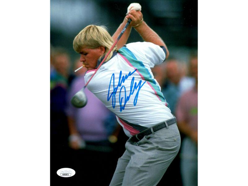John Daly Signed 8x10 Photo Golf PGA JSA COA Cigarette in Mouth Golfer (1 of 1)