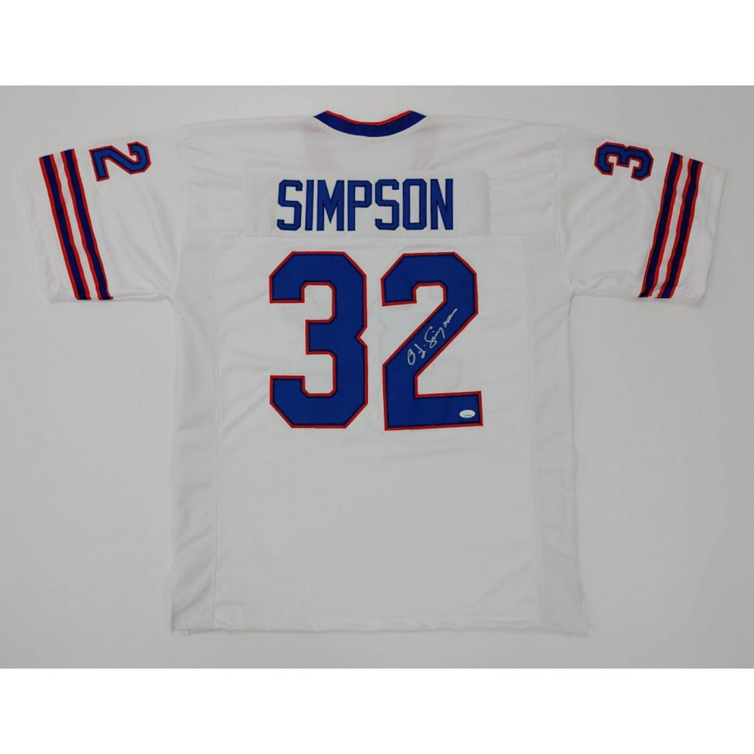 O. J. Simpson Signed Jersey (JSA COA) (1 of 1)