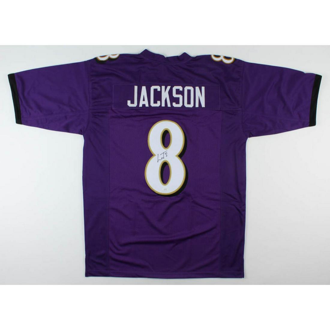 Lamar Jackson Signed Jersey (JSA COA) (1 of 1)