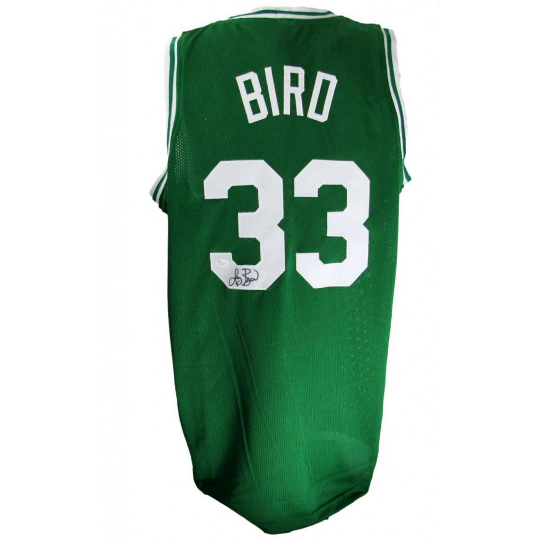 Larry Bird Signed Jersey (JSA COA) (1 of 2)