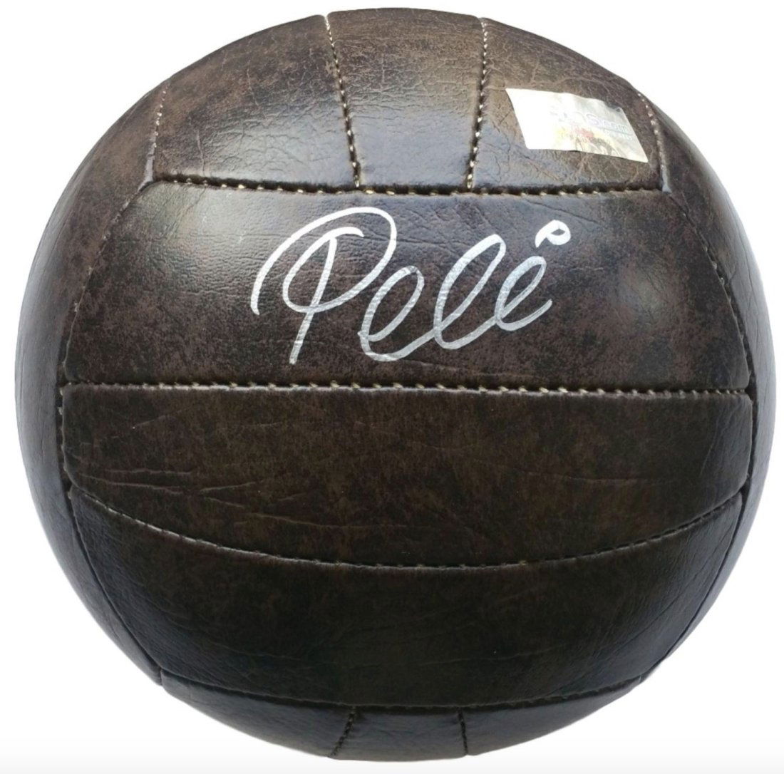 Pele Signed Soccer Ball (BAS COA) (1 of 1)