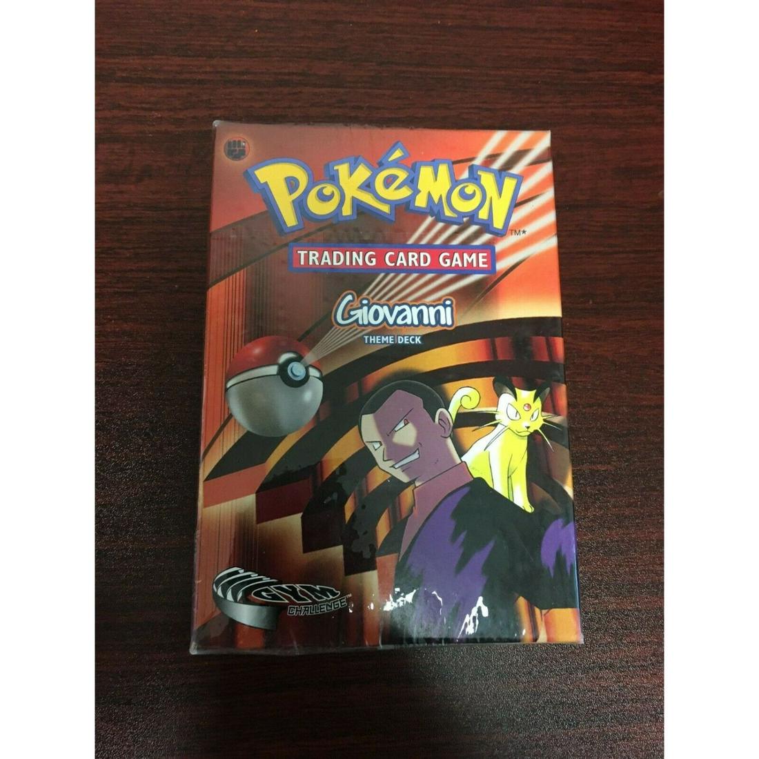 GIOVANNI Factory Sealed Pokemon Gym Challenge Theme Deck (1 of 1)