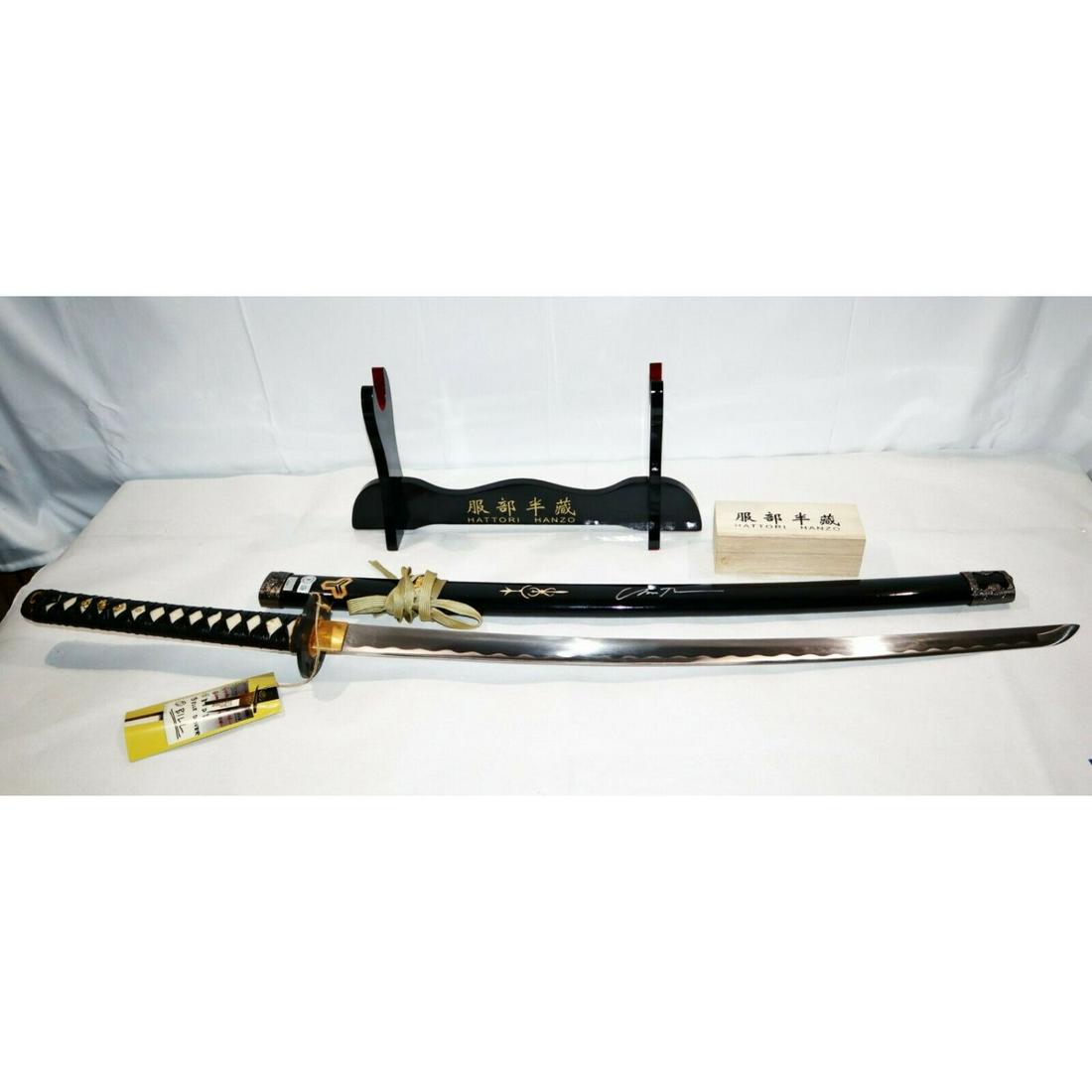 Uma Thurman Signed Kill Bill Hattori Hanzo Bride Sword Prop (BAS COA) (1 of 1)